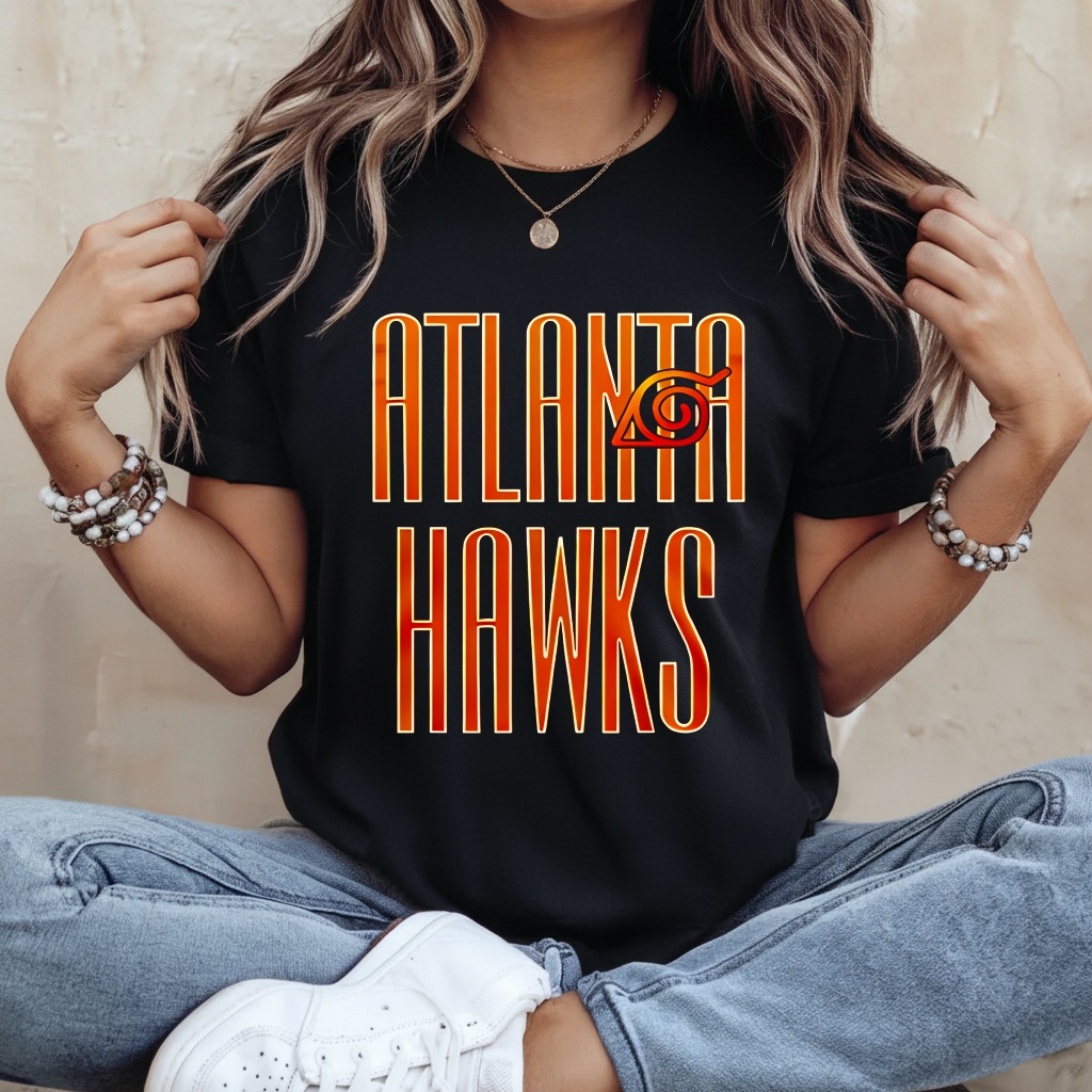 Atlanta Hawks Naruto vintage logo shirt