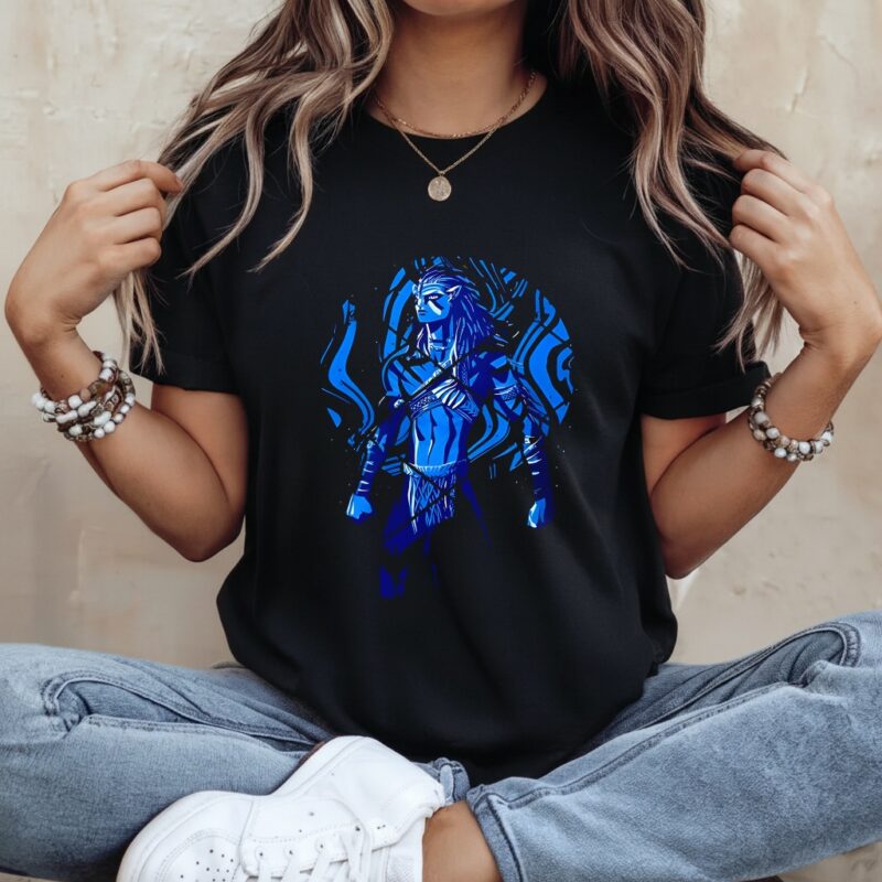 Avatar Fire and Ash Jake Sully Battle Leader_Ladies T-Shirt