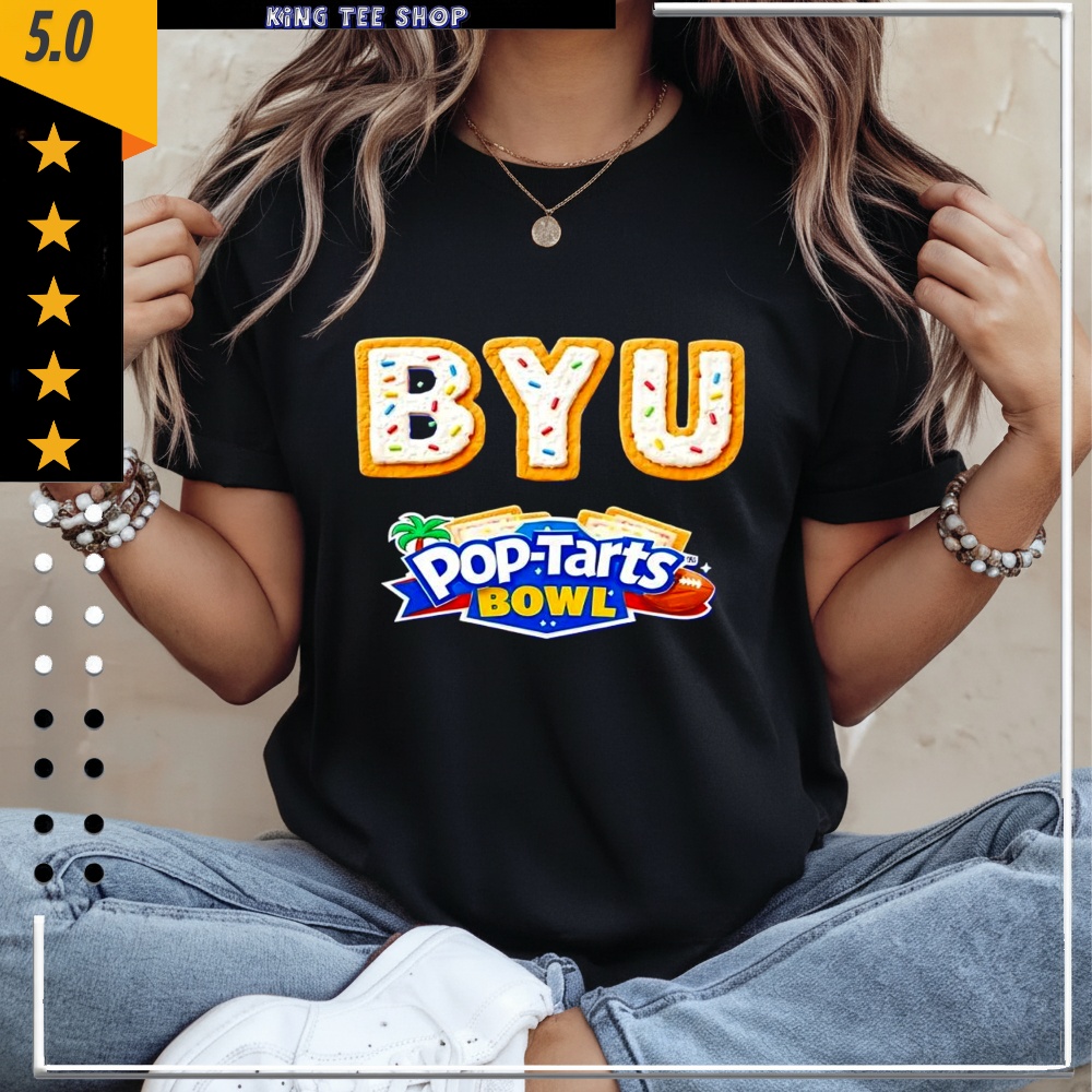 BYU Cougars Pop-Tarts Bowl logo word cake shirt