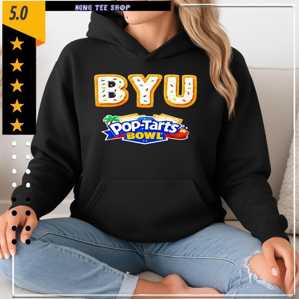 BYU Cougars Pop-Tarts Bowl logo word cake shirt