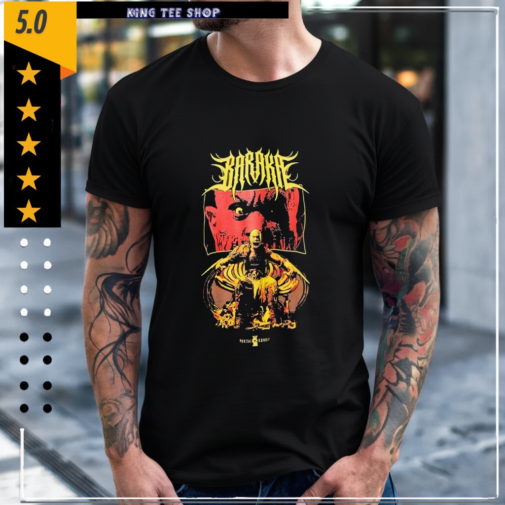 Baraka metal Mortal Kombat video game character shirt