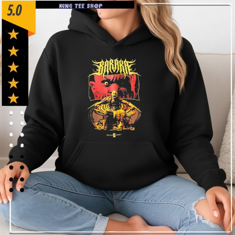 Baraka metal Mortal Kombat video game character_Hoodie
