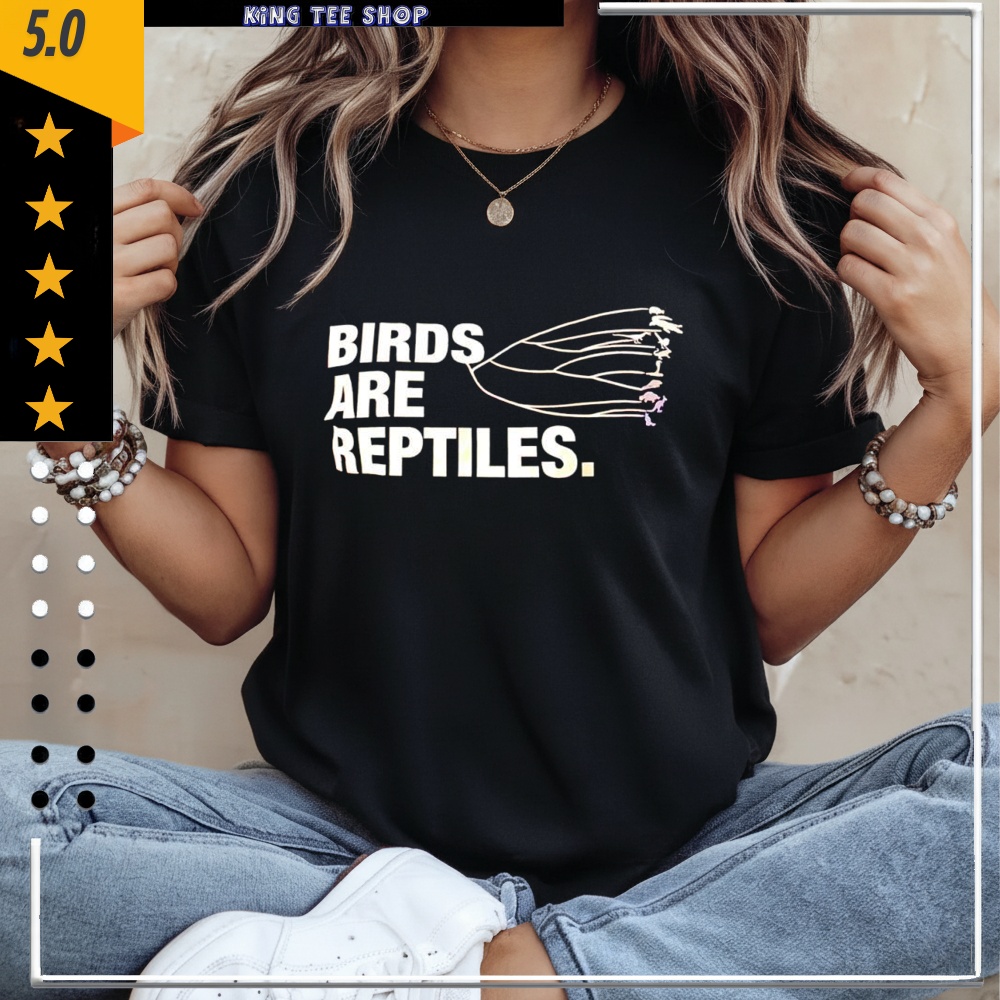 Bird are reptiles phylogenetic tree shirt