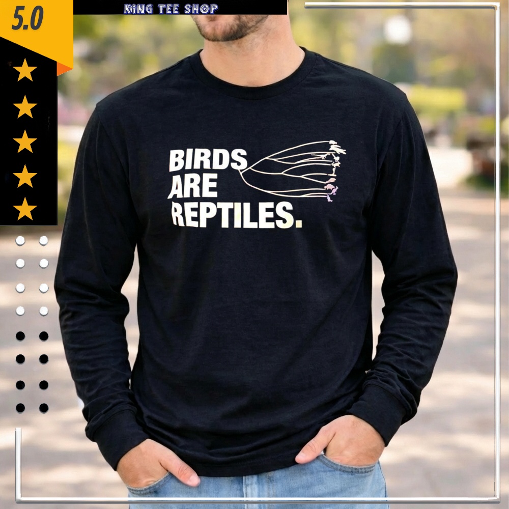 Bird are reptiles phylogenetic tree shirt