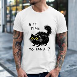 black cat meme shirt