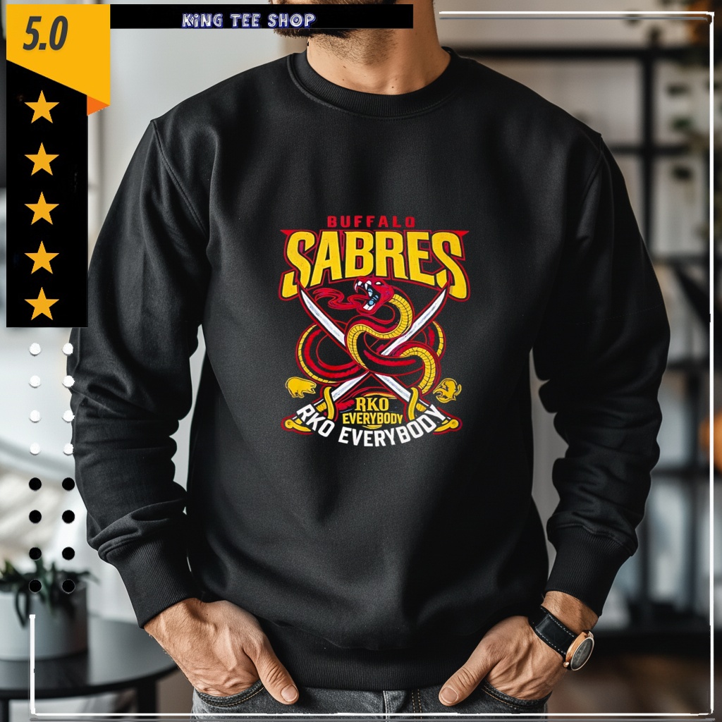 Buffalo Sabres RKO Everybody WWE Shirt