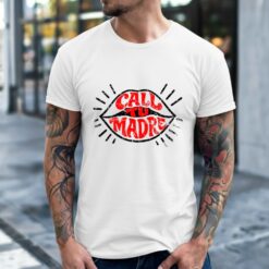 Call Tu Madre Ringer Lips Shirt