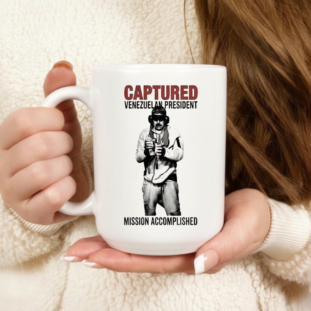 Captured Venezuelan President Mission Accomplished shirt