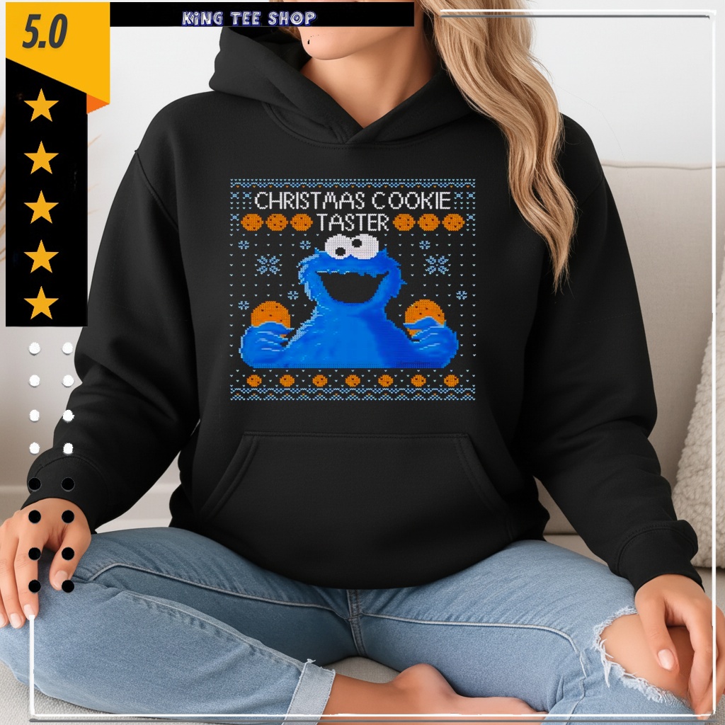 Christmas Cookie Taster monster ugly Christmas shirt