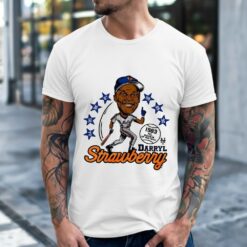 Darryl Strawberry New York Mets Baseball Caricatures Shirt