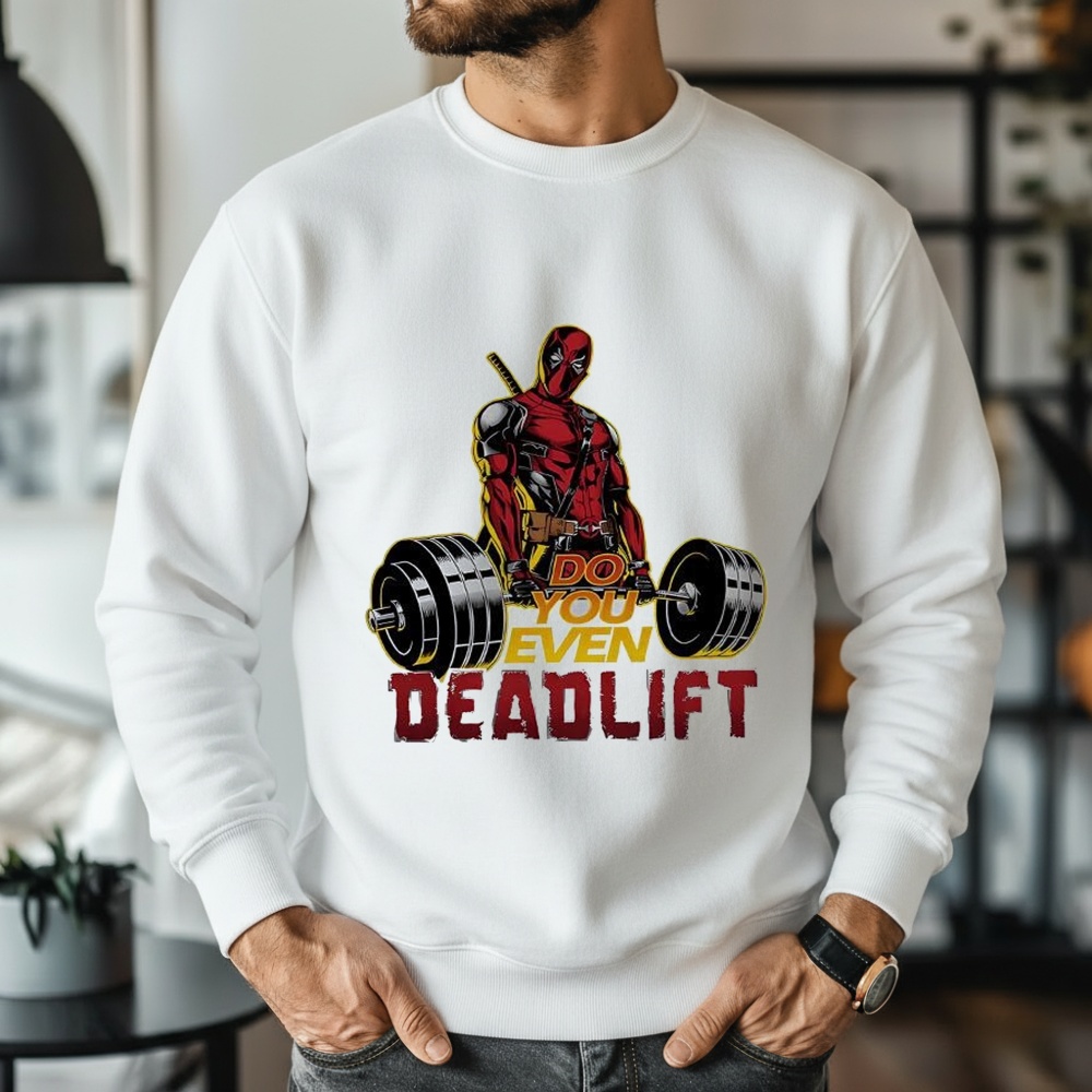 Deadpool Do You Even Deadlift Fitness Motivation Shirt