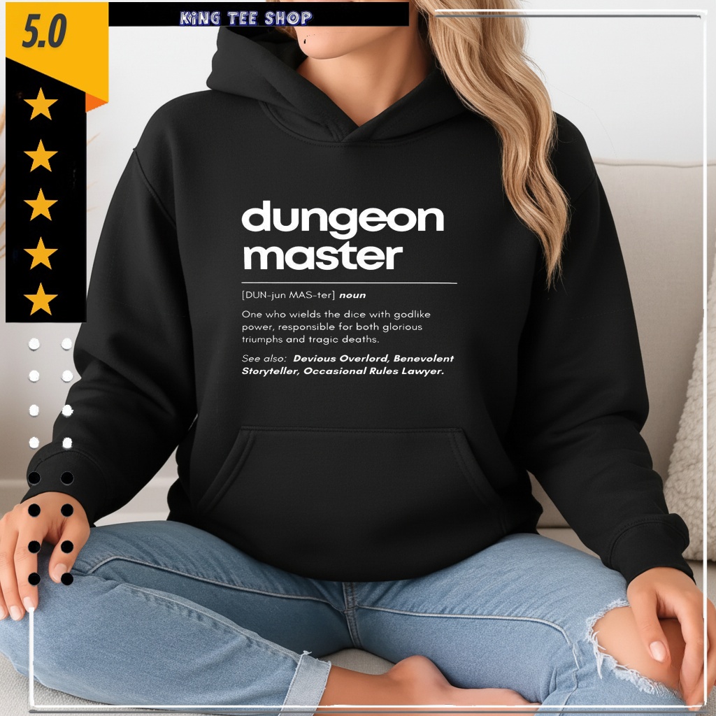 Dictionary Dungeon Master Dungeons and Dragons letter shirt