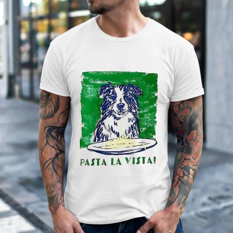 Dog pasta La Vista_Classic Men's T-Shirt