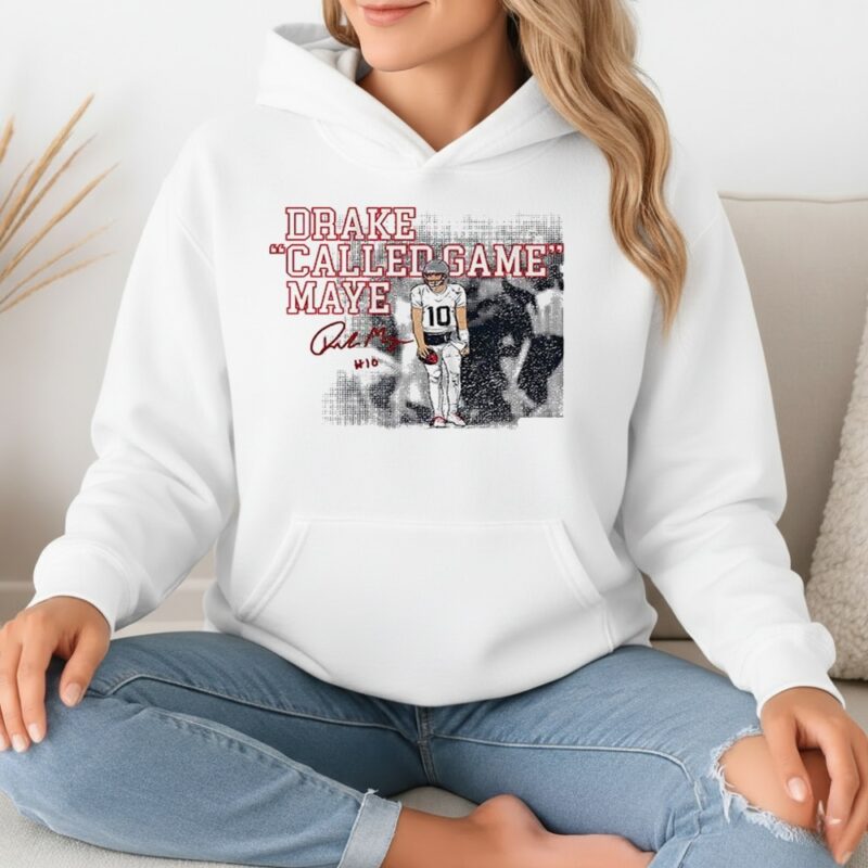 Drake Maye Called Game New England Patriots signature_Hoodie