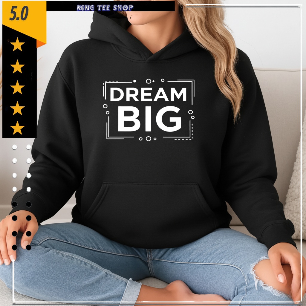 Dream Big Minimalist Motivational Quote Shirt