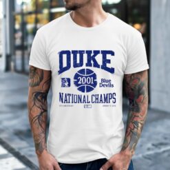Duke 2001 National Champions shirt