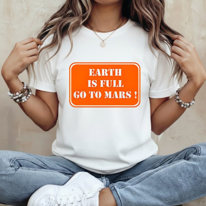Earth is full go to Mars sign meme_Classic Women's T-Shirt