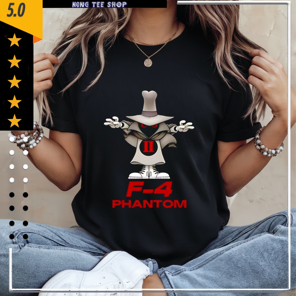 F-4 Phantom II Cartoon Mascot shirt