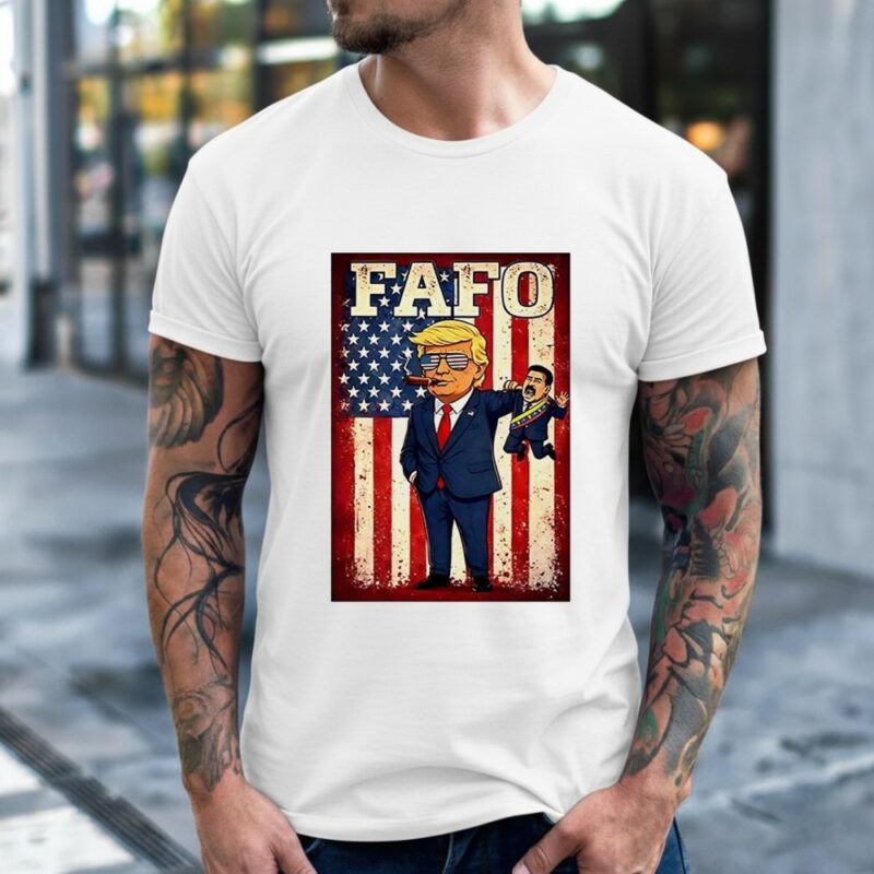 FAFO Maduro Trump 2026_Classic Men's T-Shirt