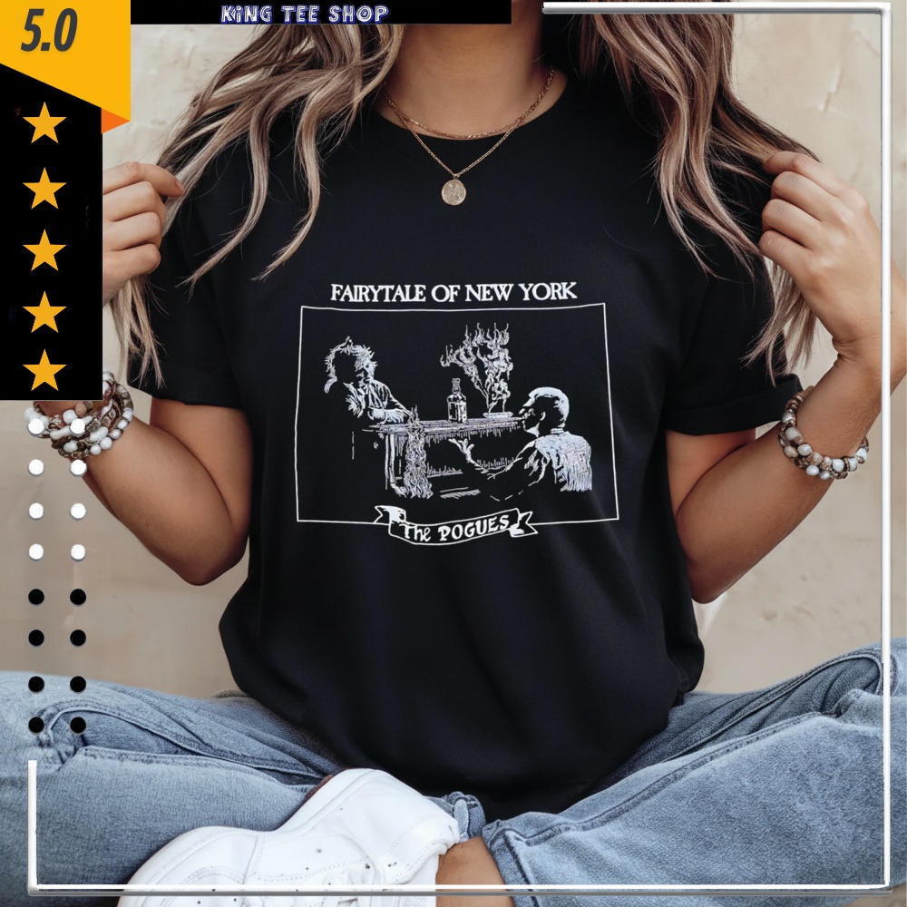 Fairytale of New York poster music lover shirt