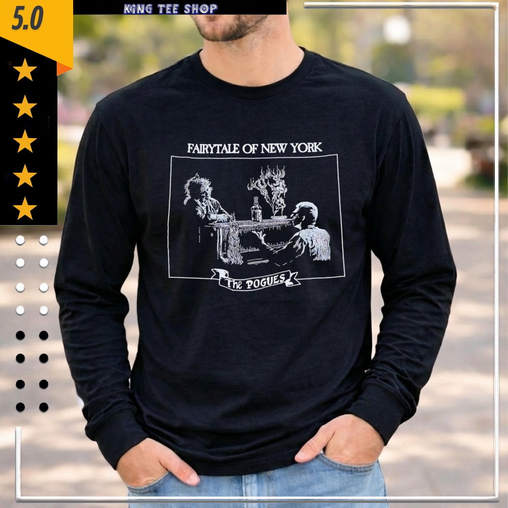 Fairytale of New York poster music lover shirt