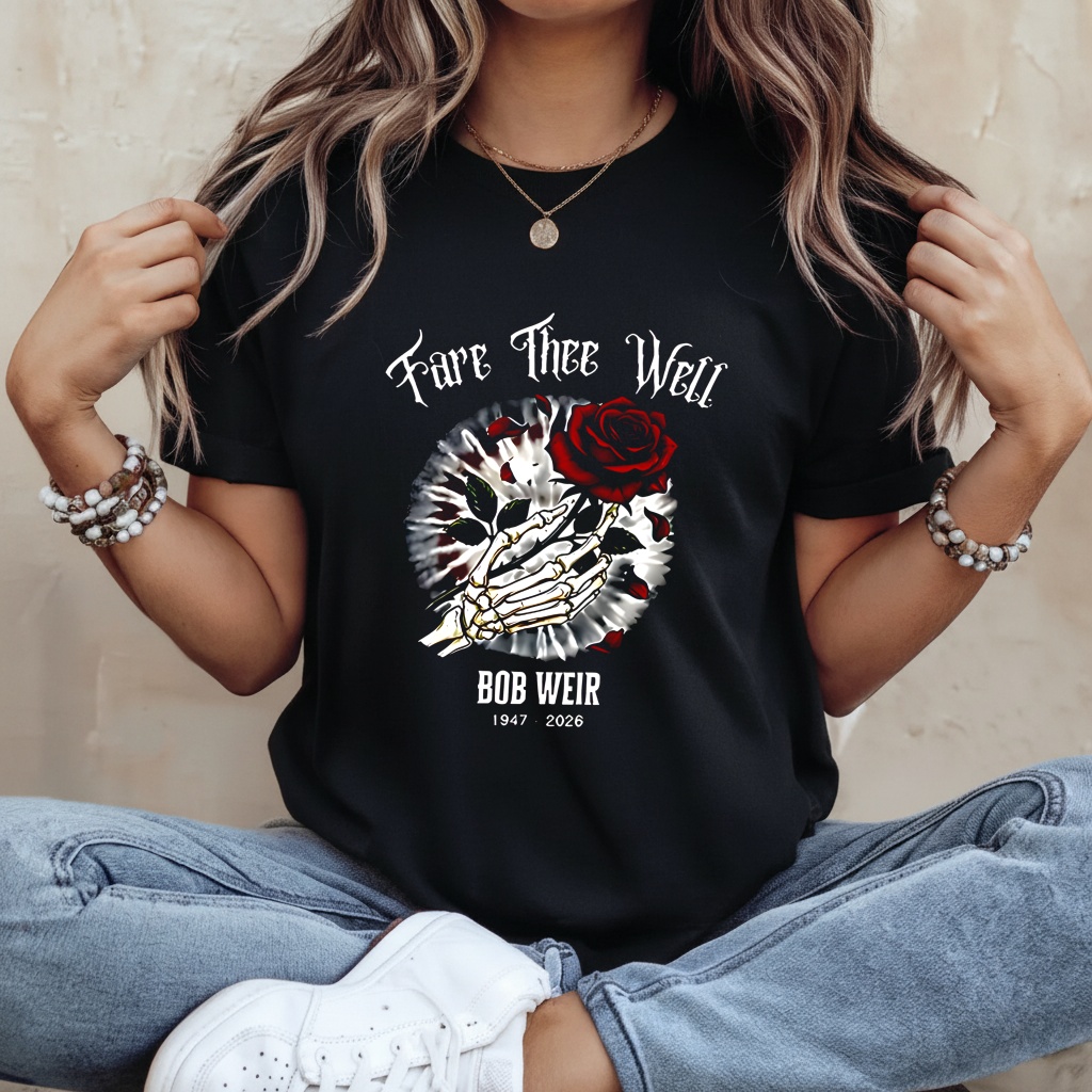 Fare Thee Well Bob Weir 1947–2026 shirt