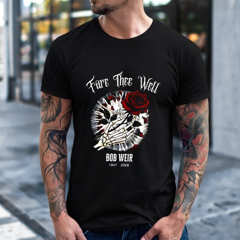 Fare thee well Bob Weir 1947-2026_T-Shirt