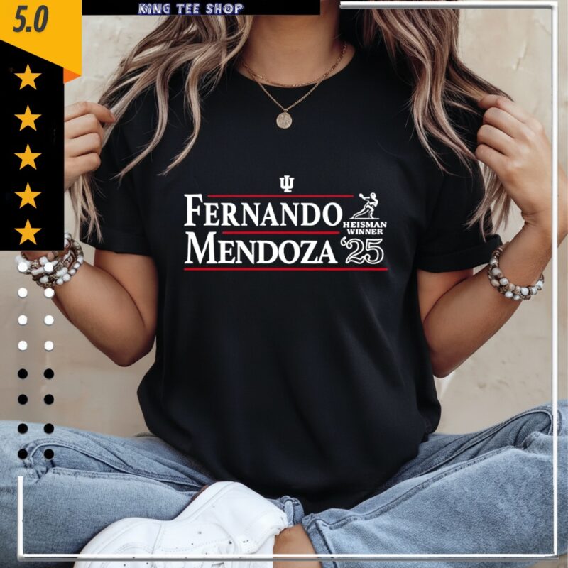 Fernando Mendoza Indiana Hoosiers 2025 Heisman Winner Campaign_Classic Women's T-Shirt