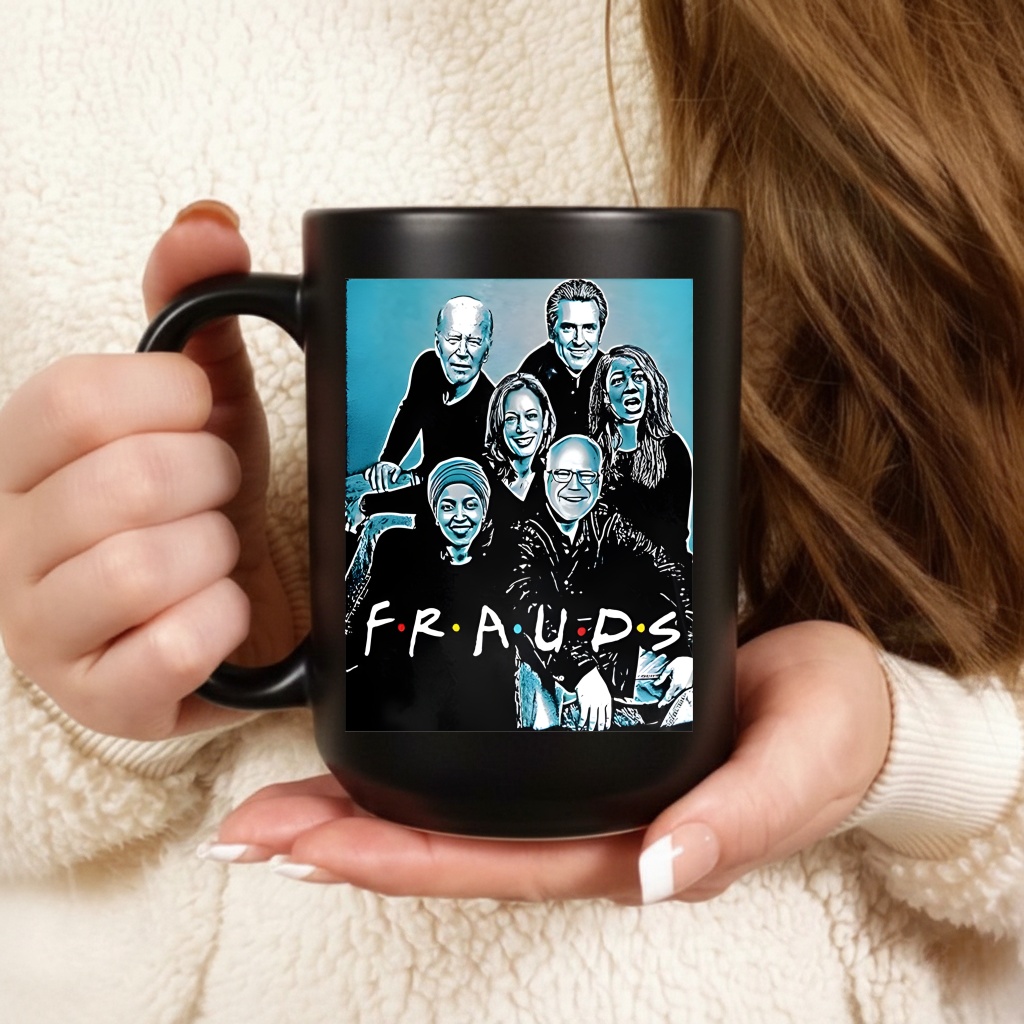 Frauds friend parody political shirt