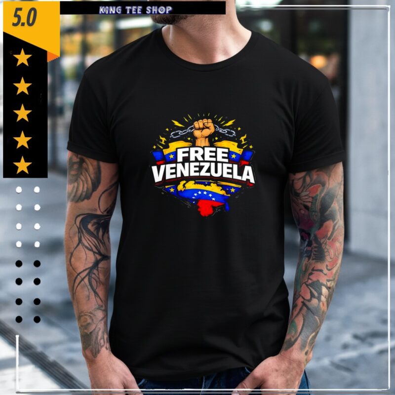 Free Venezuela graphic_Classic Men's T-Shirt