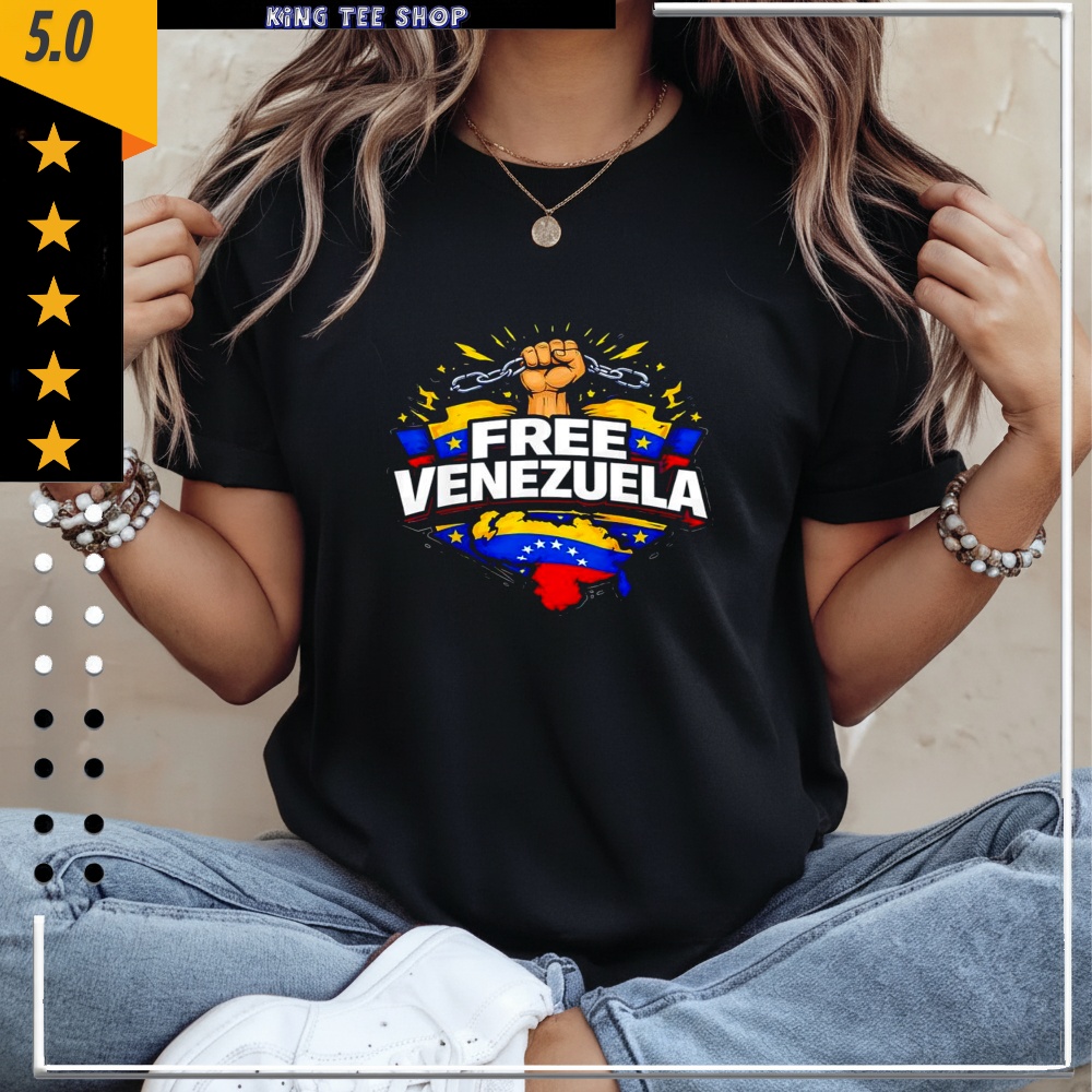 Free Venezuela graphic Shirt