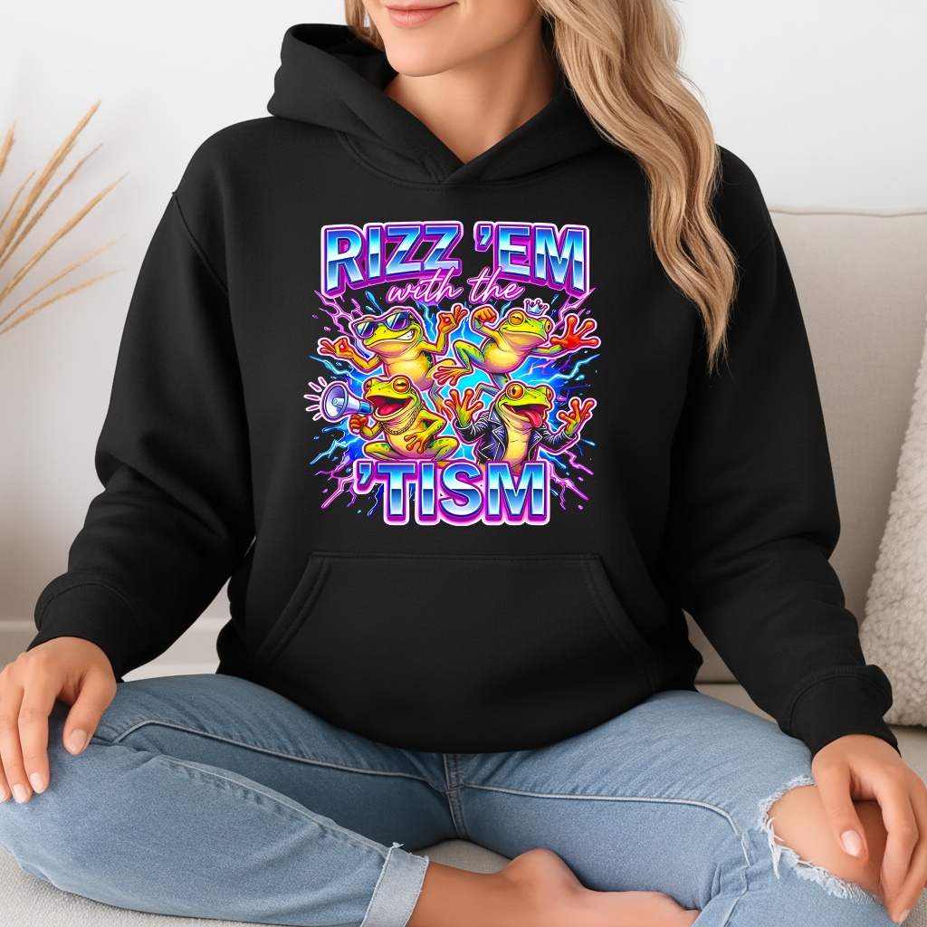 Frog autism rizz em with the tism shirt