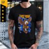 Ghost Racing Blue Flaming Eagle shirt