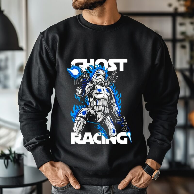 Ghost Racing X Lone Trooper Stormtrooper_Crewneck Sweatshirt