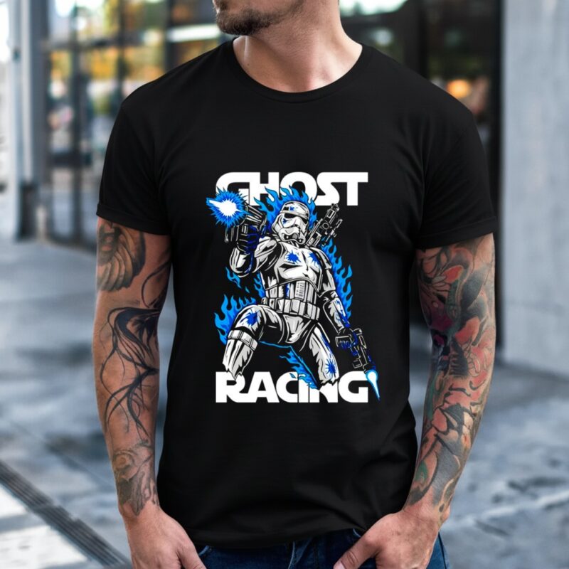 Ghost Racing X Lone Trooper Stormtrooper_T-Shirt