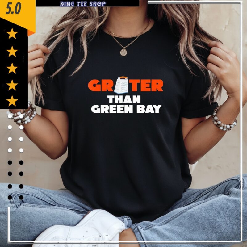 Grater Than Green Bay Greater Cheese Grate_Classic Women's T-Shirt