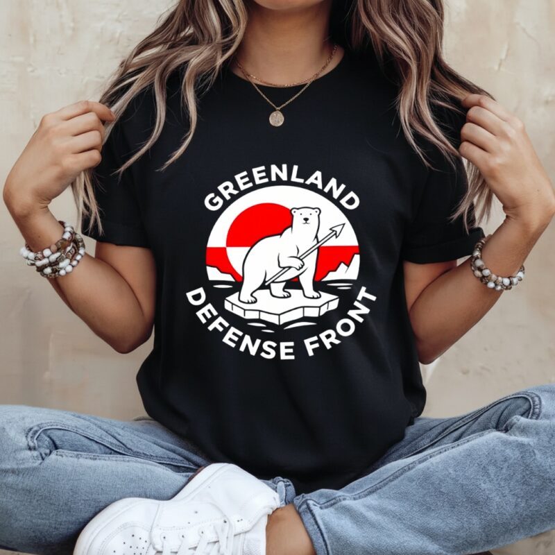 Greenland Guard Polar Bear Spear Arctic Emblem_Ladies T-Shirt