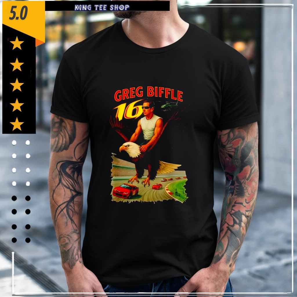 Greg Biffle Retro Art shirt