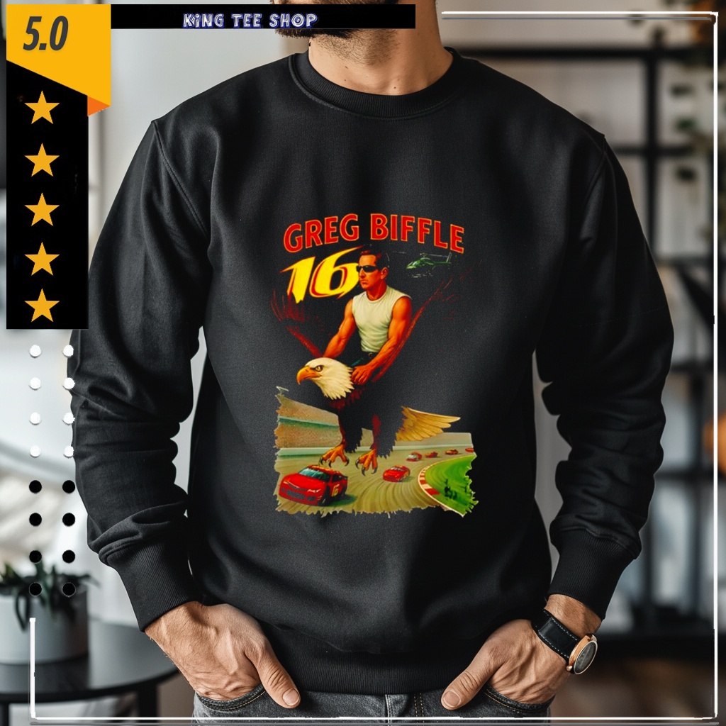 Greg Biffle Retro Art shirt