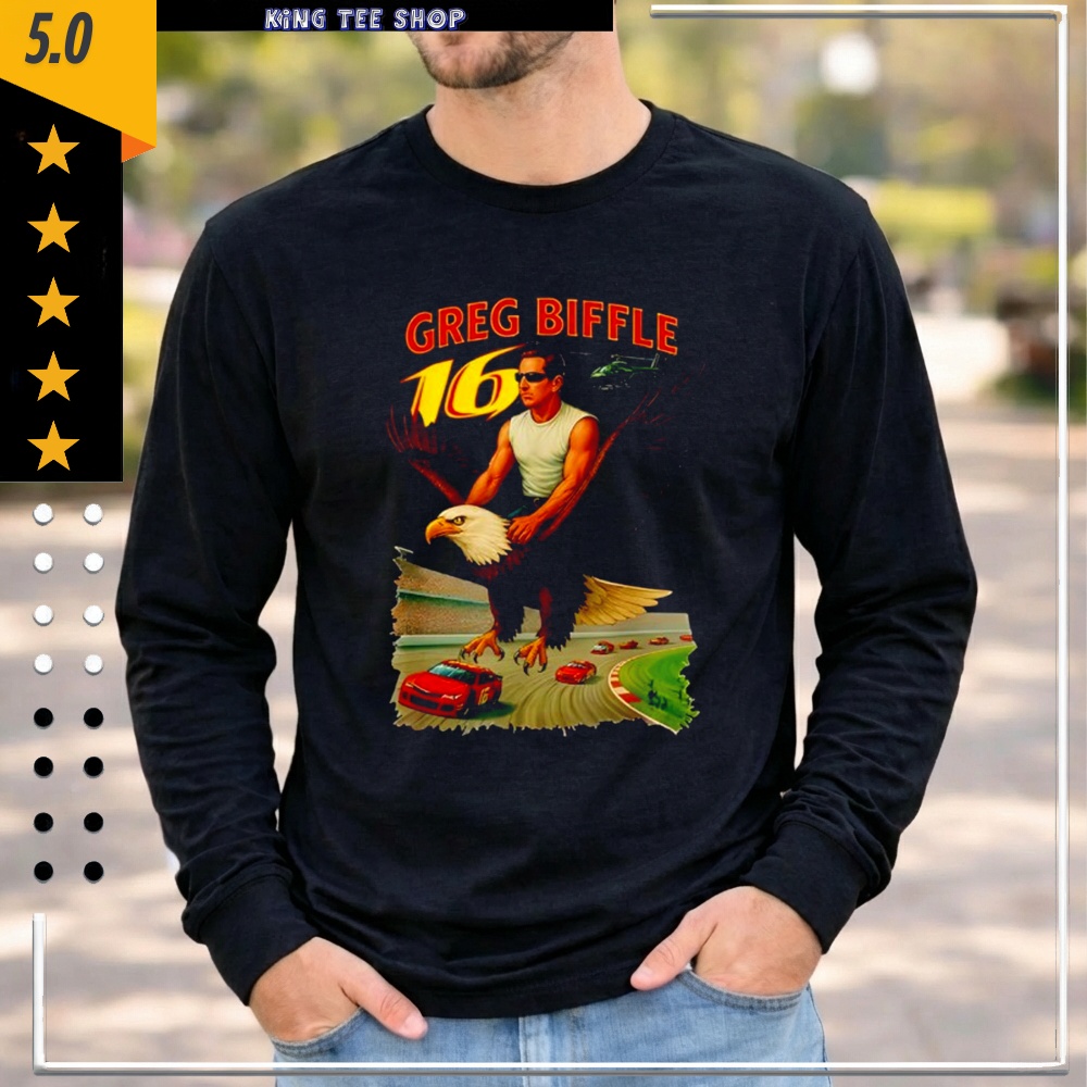 Greg Biffle Retro Art shirt