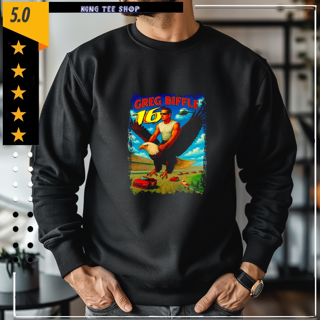 Greg Biffle Number 16 Freedom 500 Eagle Tribute Shirt