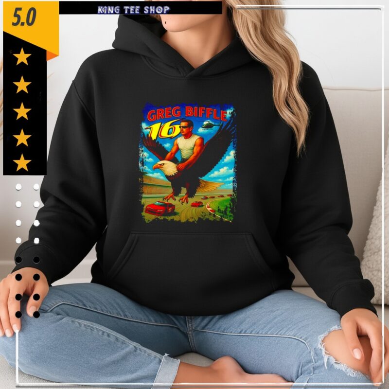 Greg Biffle number 16 freedom 500 eagle tribute_Hoodie