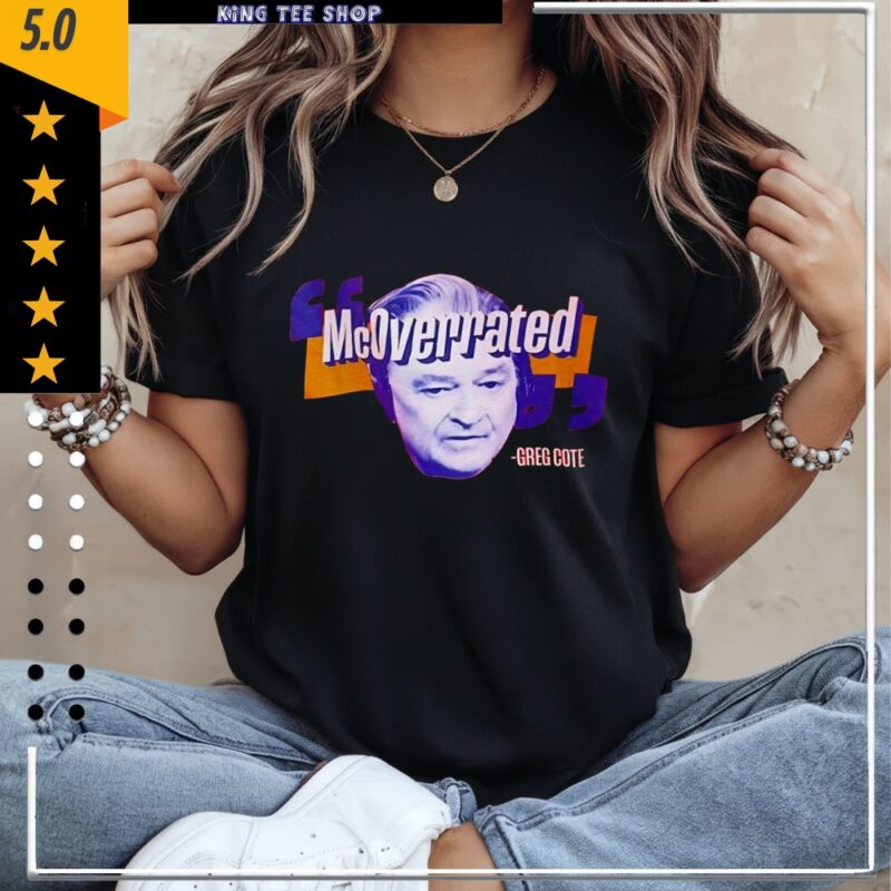 Greg Cote McOverrated face_Classic Women's T-Shirt