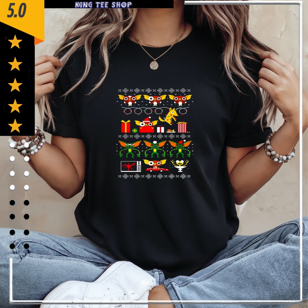 Gremlins Cookies After Midnight Ugly Christmas Jumper Shirt