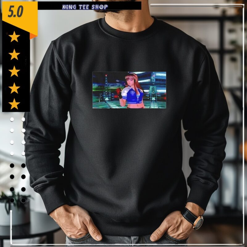 Hitomi Dead or Alive 4 video game_Crewneck Sweatshirt