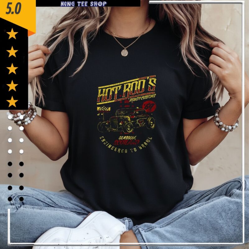Hot Rod Rowdy Customs glasgow scotland_Classic Women's T-Shirt