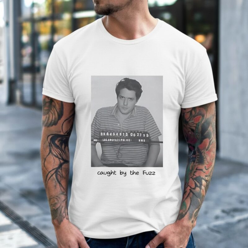 Hugh Grant mugshot caught by Fuzz_Classic Men's T-Shirt