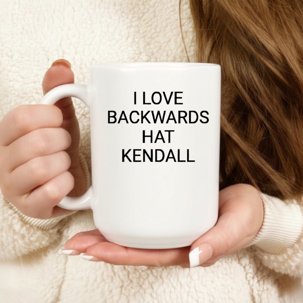 I Love Backwards Hat Kendall shirt