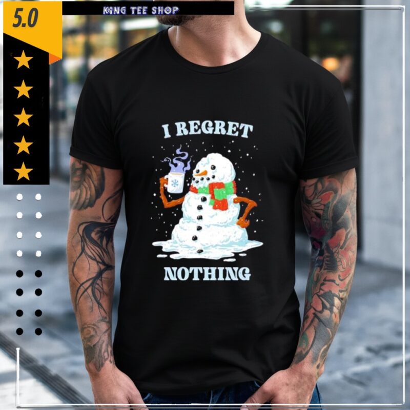 I Regret Nothing snowman_Classic Men's T-Shirt