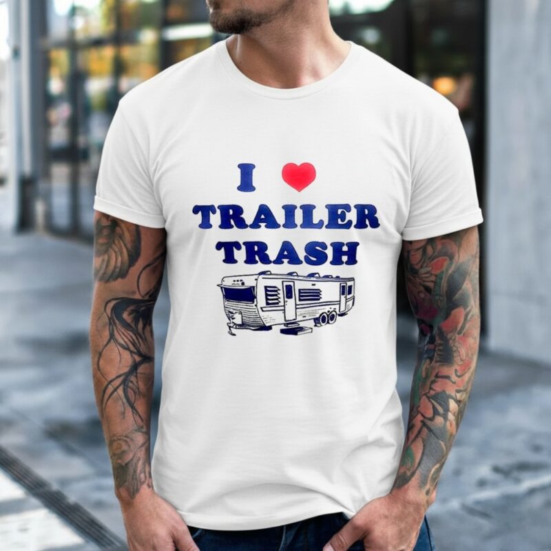I love Trailer Trash ICE_Classic Men's T-Shirt